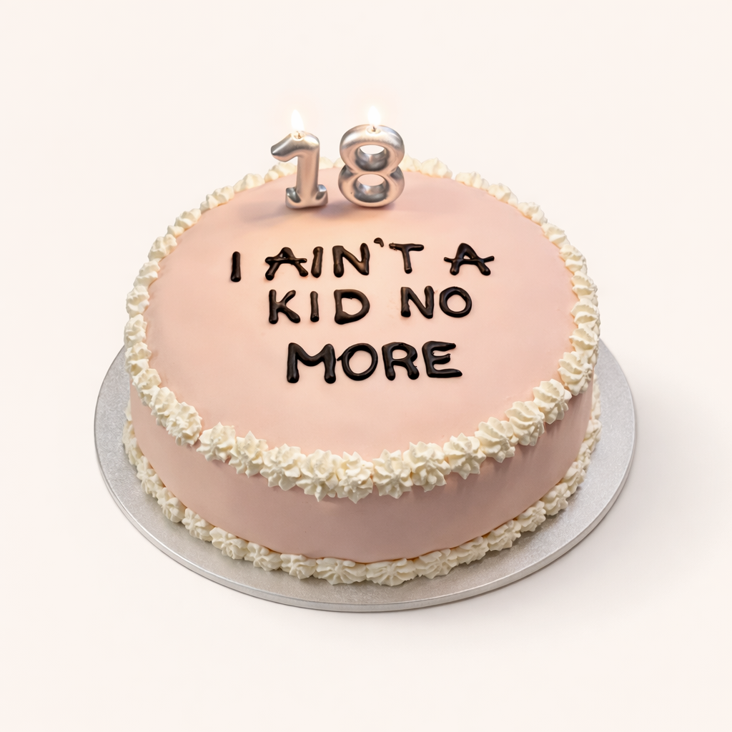 Finally 18 Cake