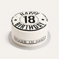 Vintage Stamp Cake