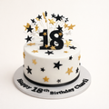 Midnight Starbust Cake