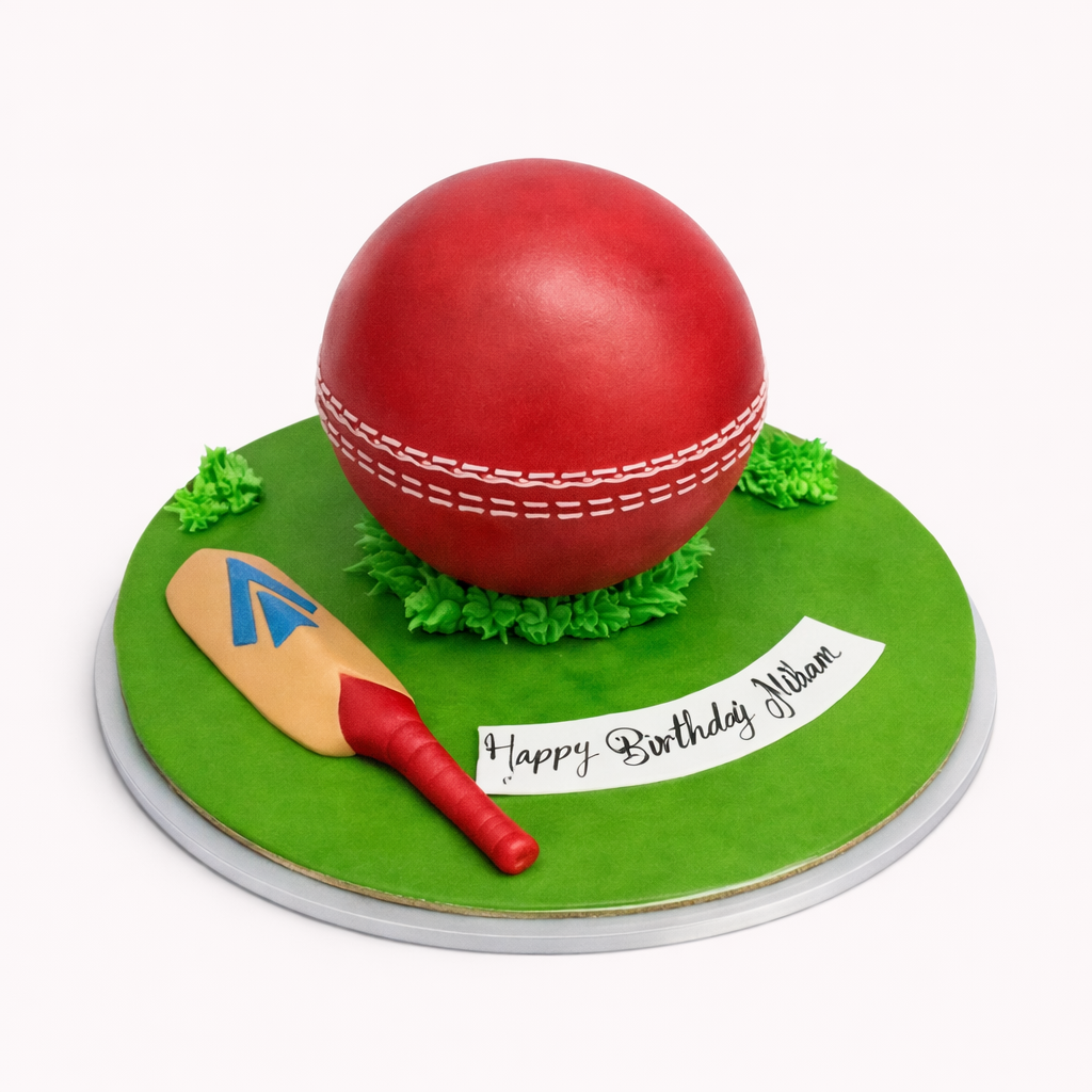 Cricket Pinata Cake