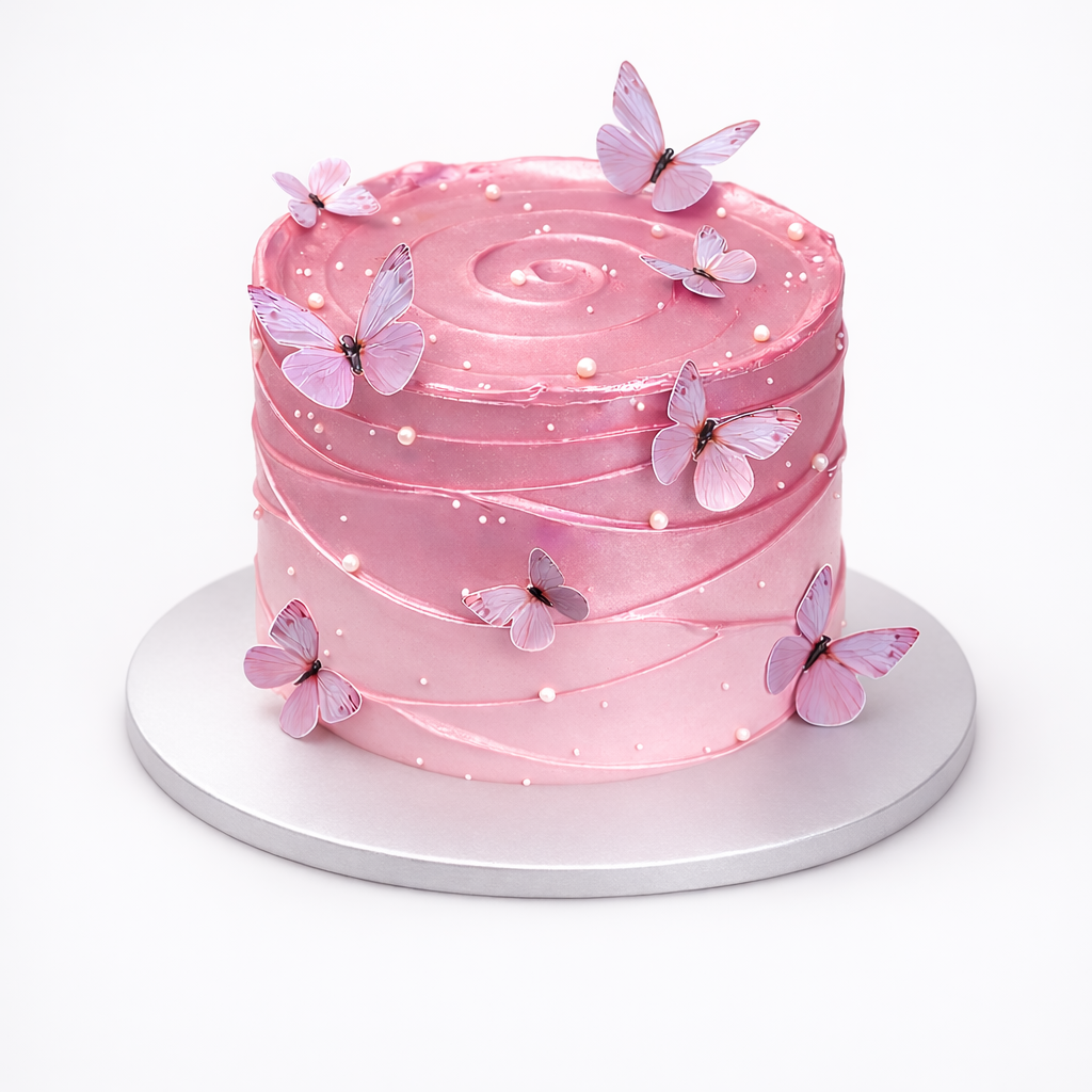 Sparkle Butterfly Cake