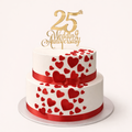 25th Anniversary Elegance Cake