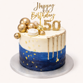 Golden Tide celebration Cake