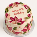 Blush Petal Elegance Cake