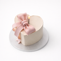 Heart Bow Cake
