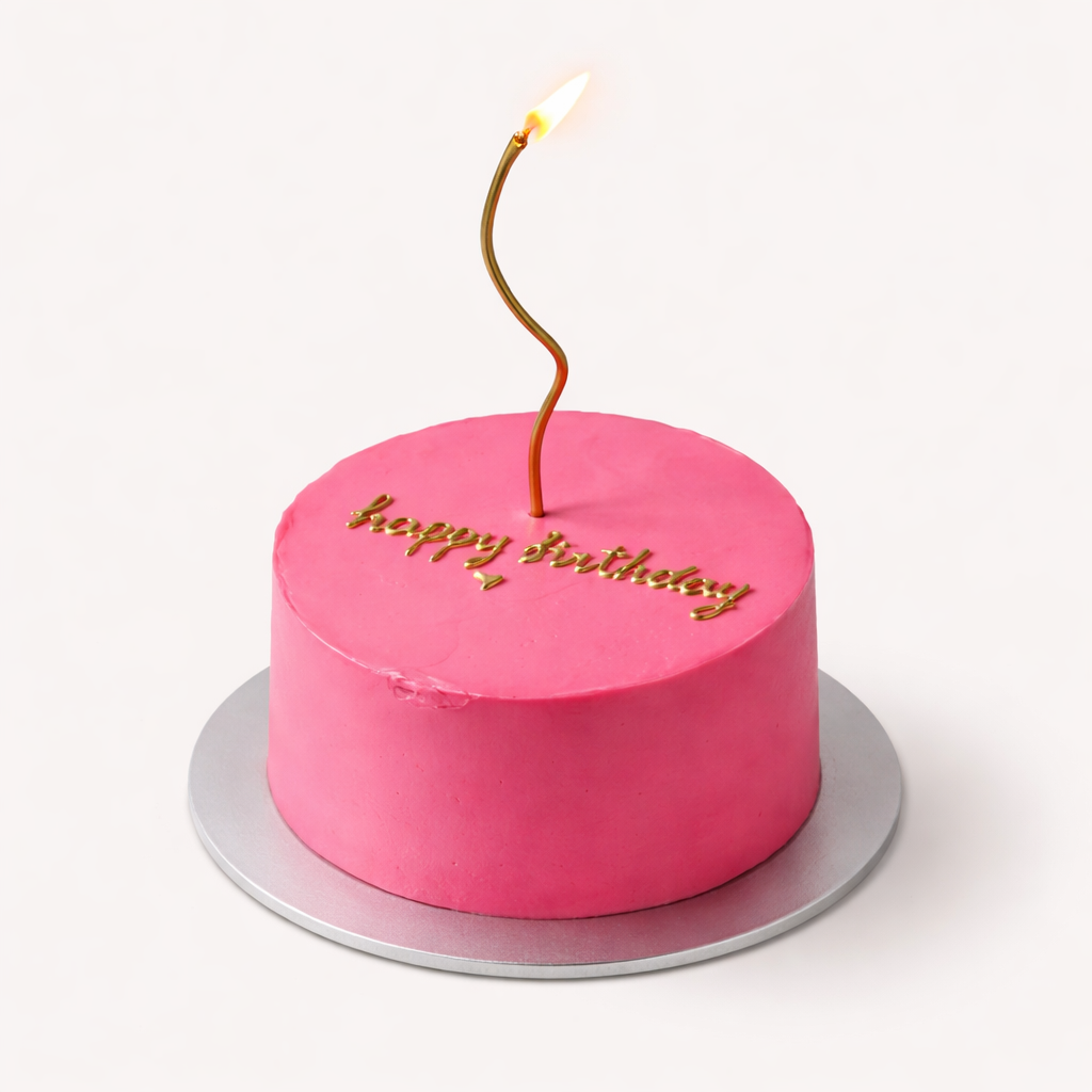 Pink Minimal Luxe Cake