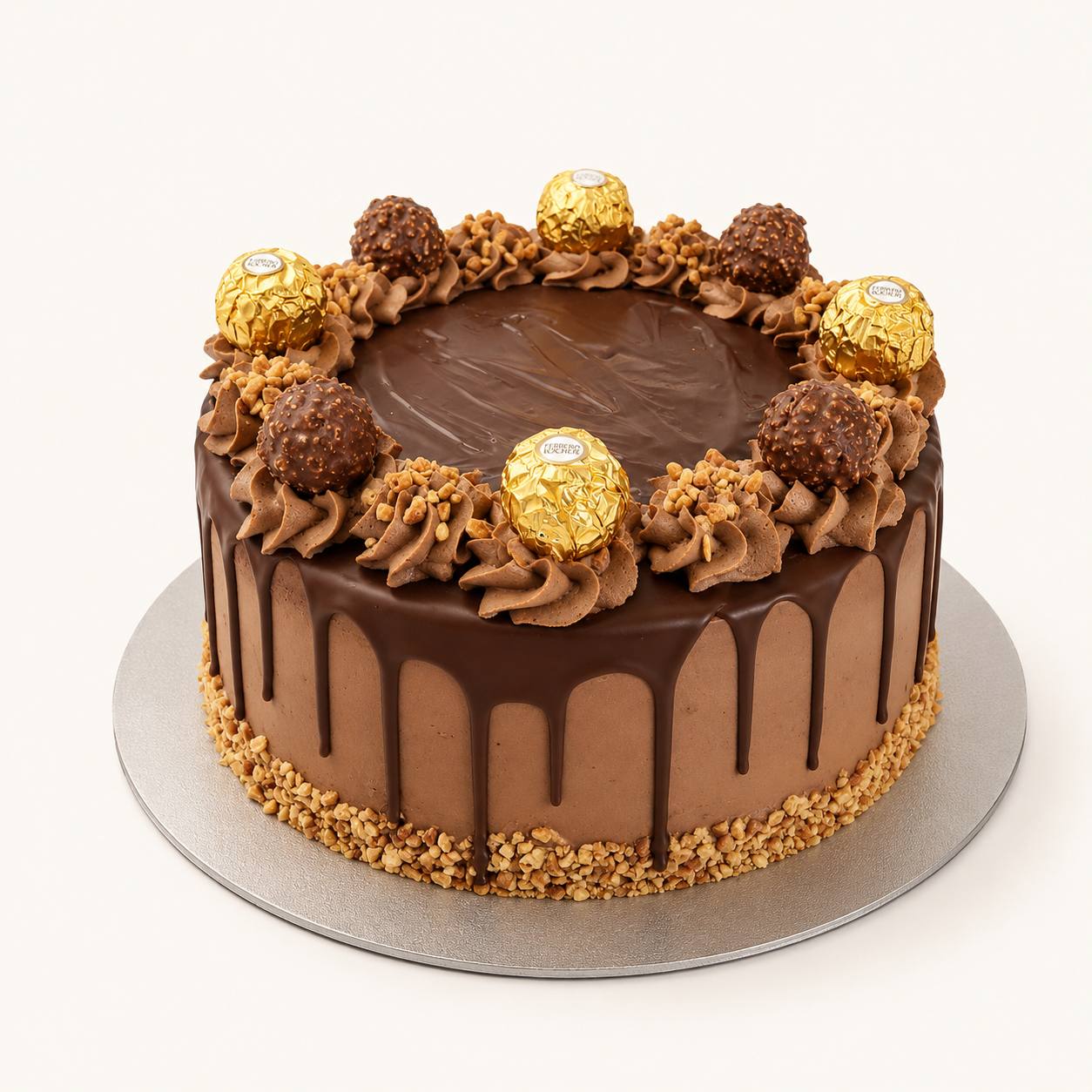 Chocolate Ferrero Rocher Cake