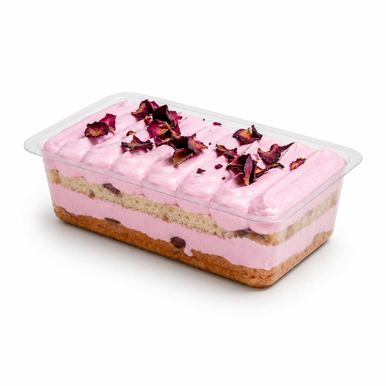 Gulkand Malai Cake Pastry