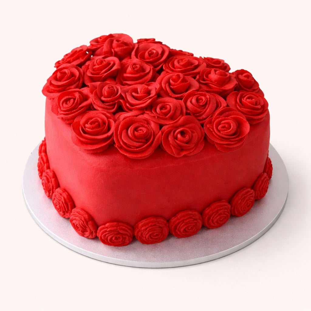Scarlet Bloom Cake