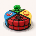 Superhero Power Theme Cake