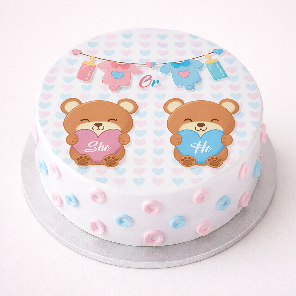 Teddy Baby Cake