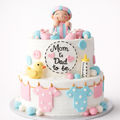 Mom & Dad To be Celebration Cake