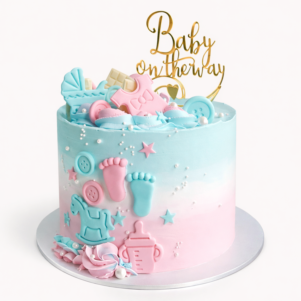 Pastel Baby Dreams Cake
