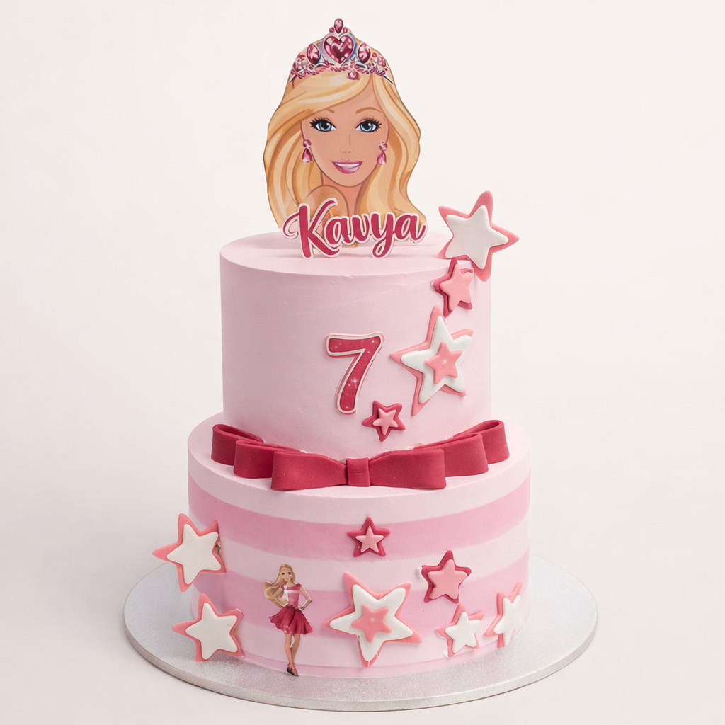 Princess Star Glow Cake