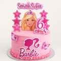 Barbie Theme Cake