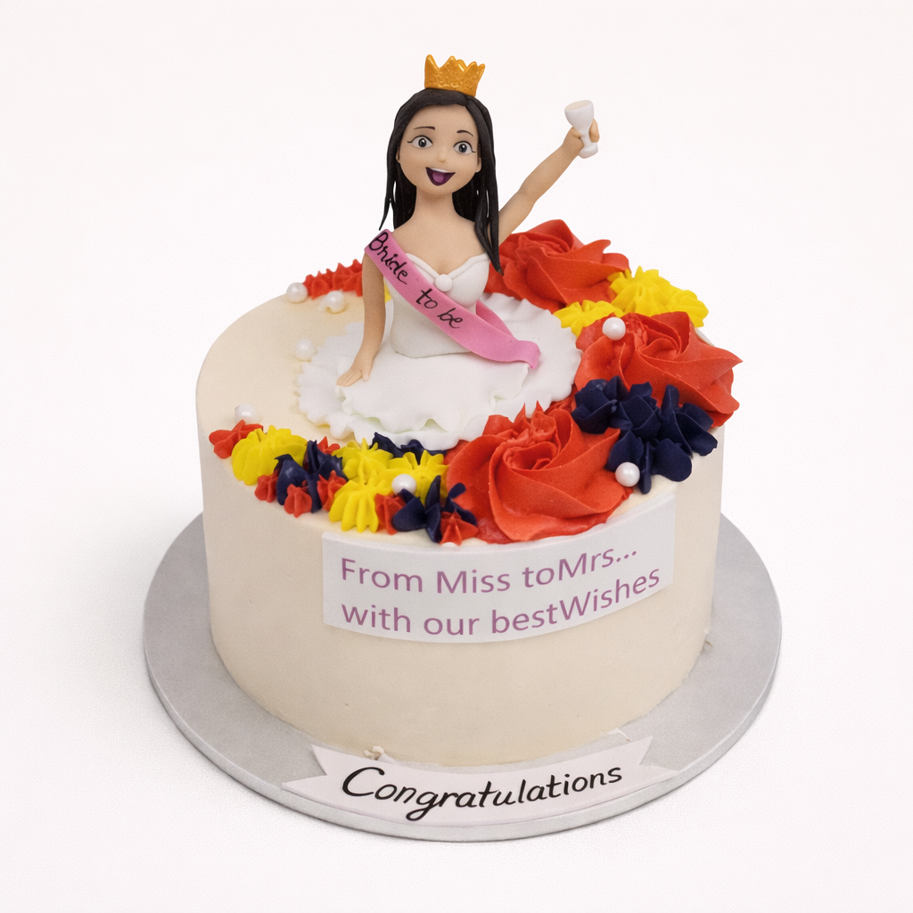 Bride To Be Celebration Cake