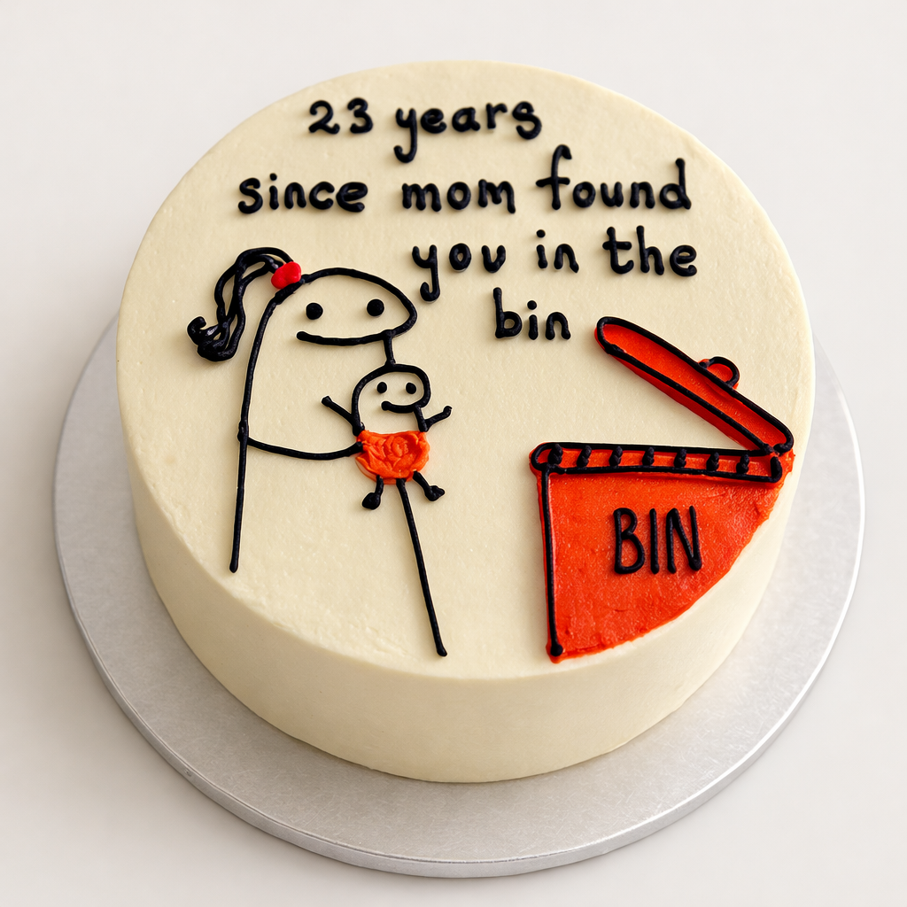 Dustbin Cake
