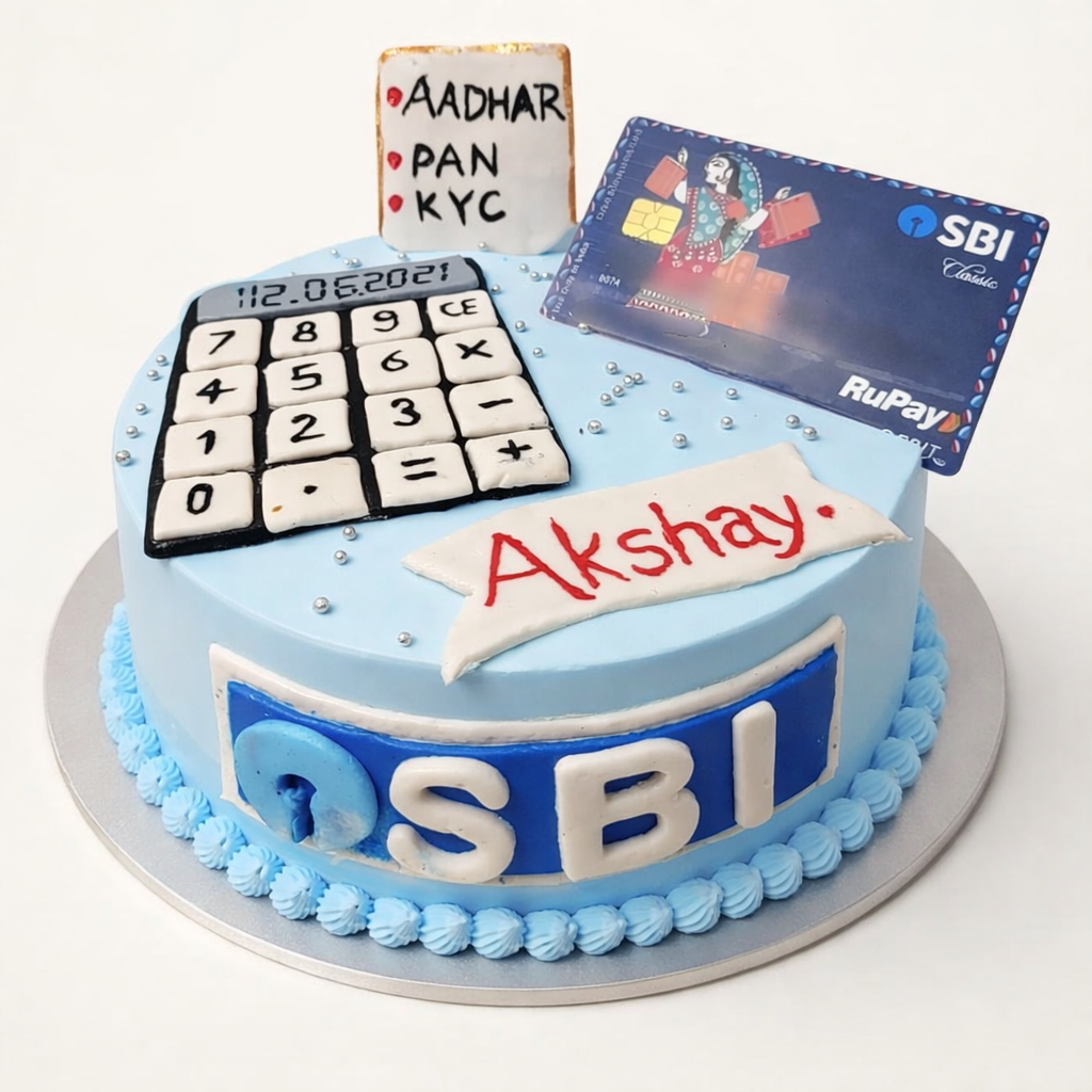 Banking Theme Cake