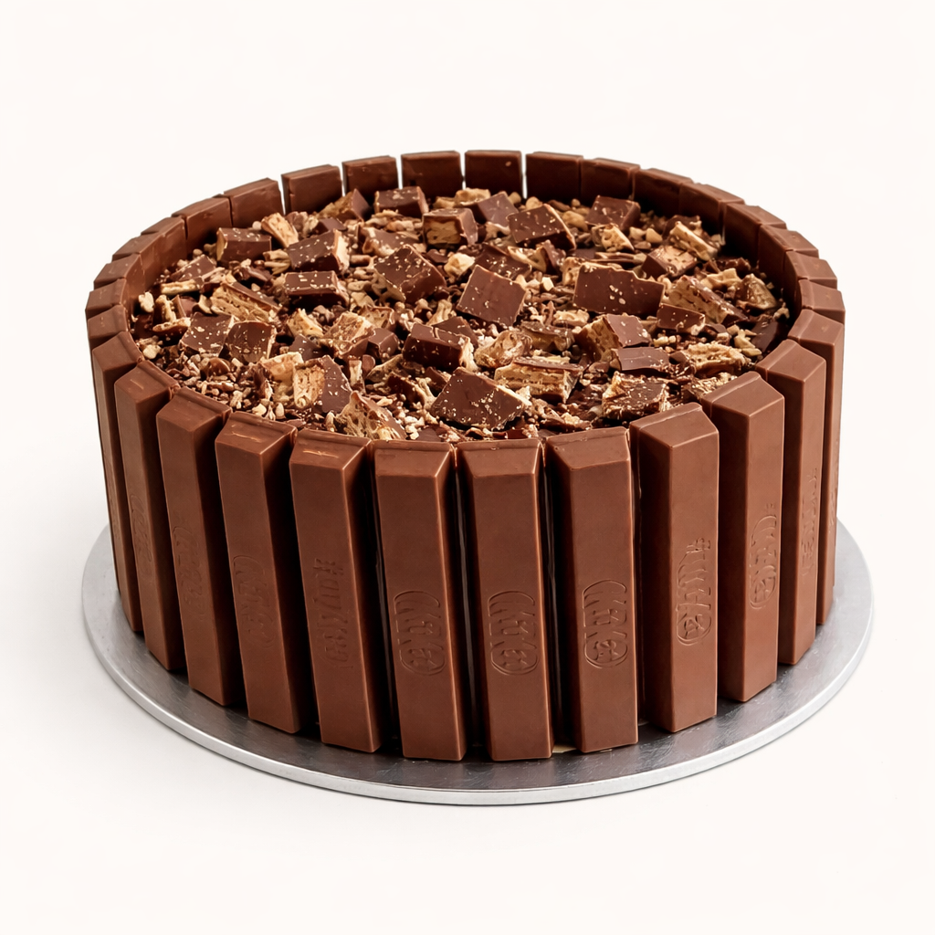 Kit Kat Crunch Cake