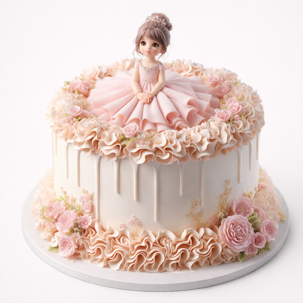 Princess Bloom Cake