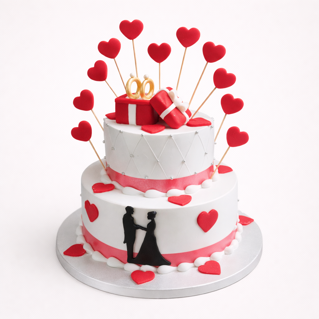 Romantic Delight Cake