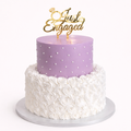Lavender Engagement Cake