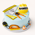 Builder's Desk Cake