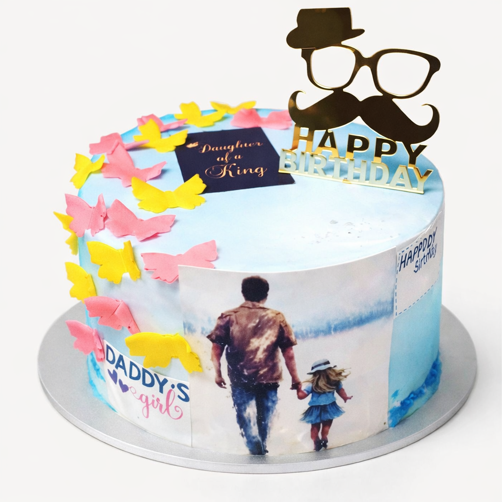 Daddy's Girl Celebration Cake