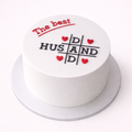 Modern Love Grid Cake