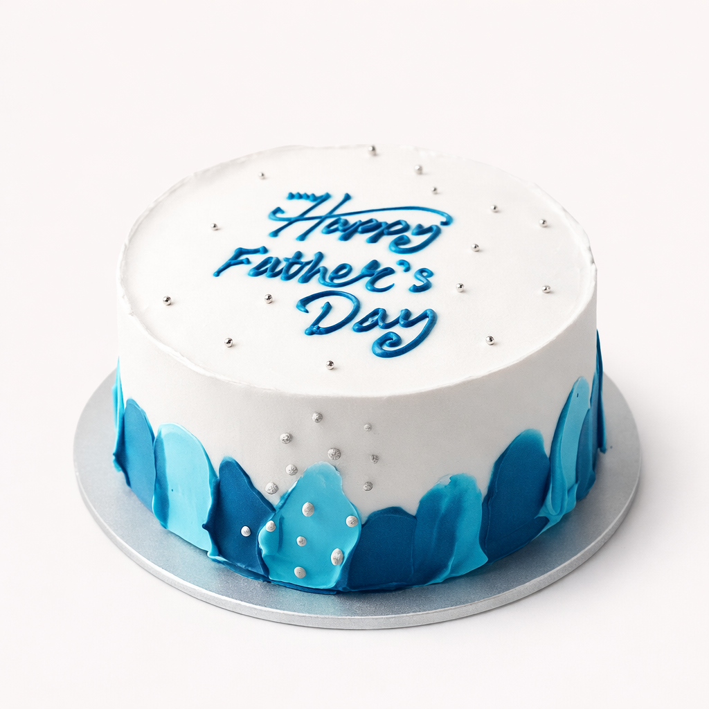Blue Petal Cake