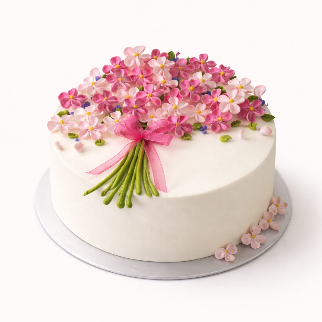 Floral Elegance Cake