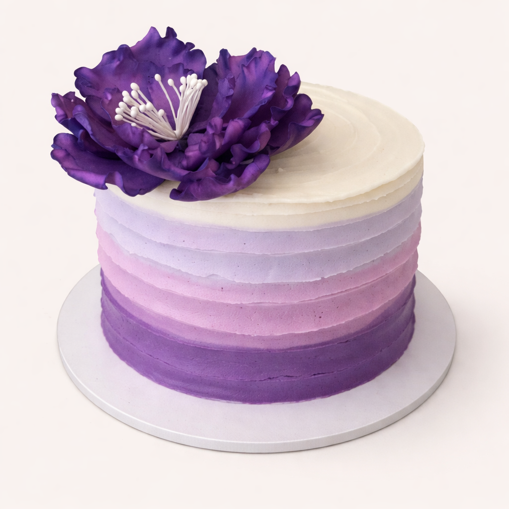 Lavender Bloom Cake