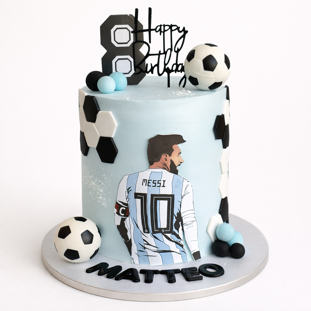 Football Star Celebration Cake