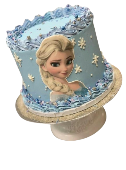 Snow Princess Cake