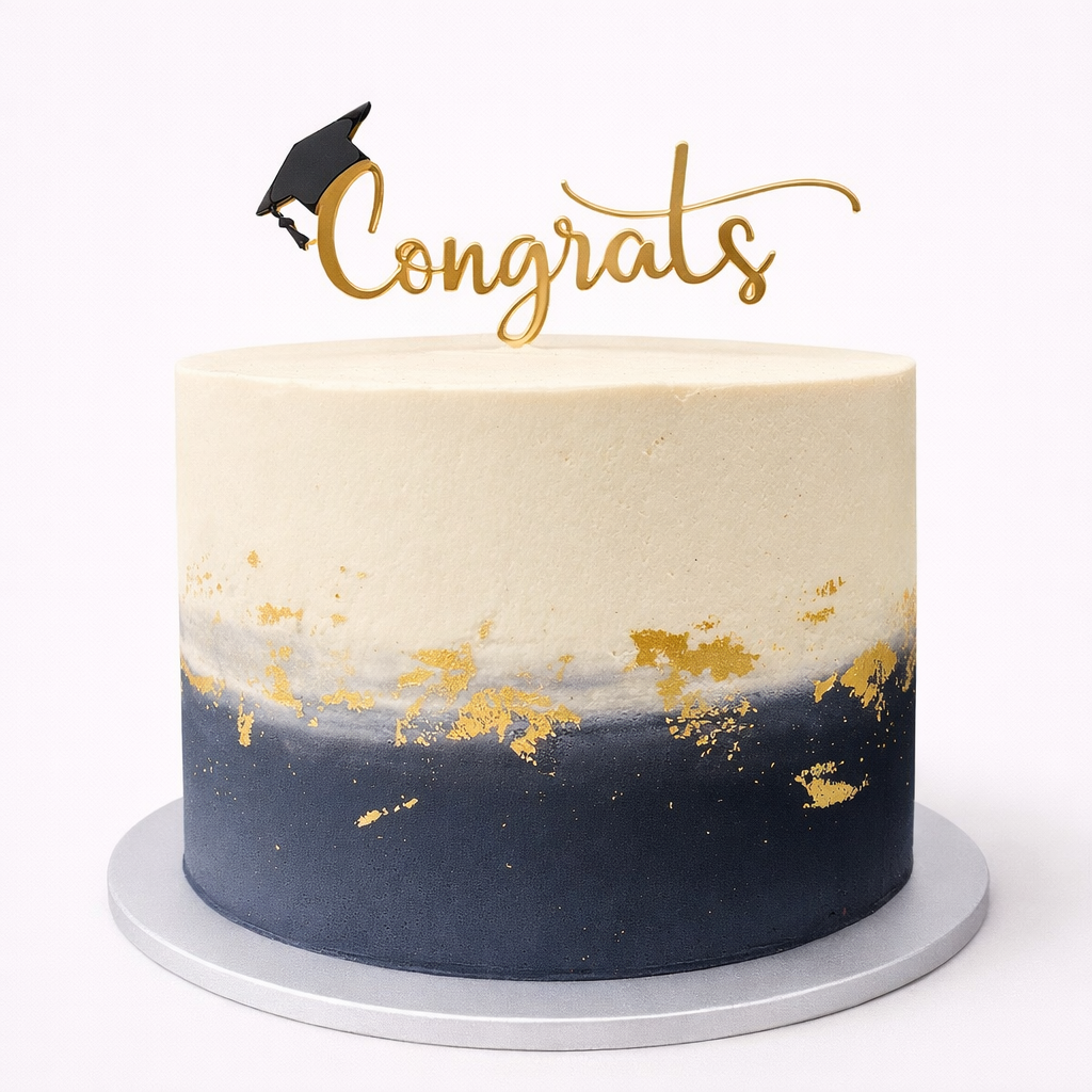 Graduation Glow Cake