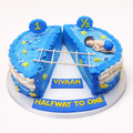 Halfway to One Baby Cake
