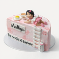 Baby Milestone Cake