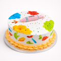 Holi Splash Celebration Cake