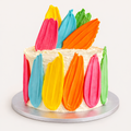 Rainbow Brushstroke Delight