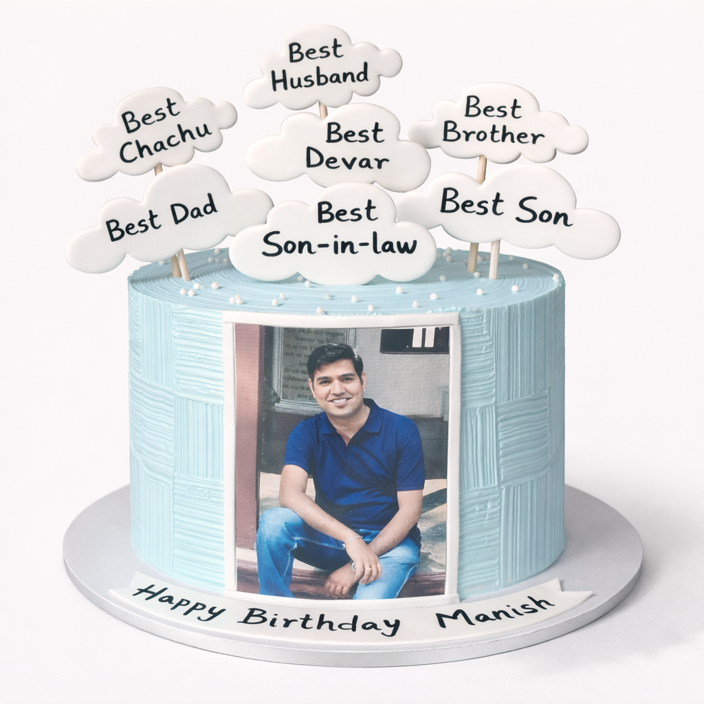 Personalised Photo Celebration Cake