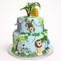 Wild Safari Adventure Cake