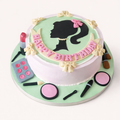 Glam Doll Birthday Cake
