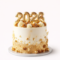 New Year Sparkle Cake