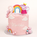 Peppa Rainbow Cake