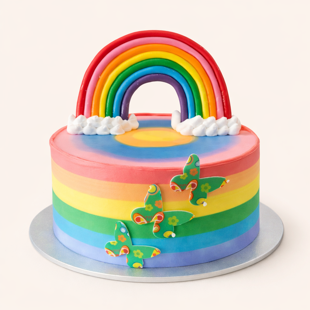 Rainbow Cake 1