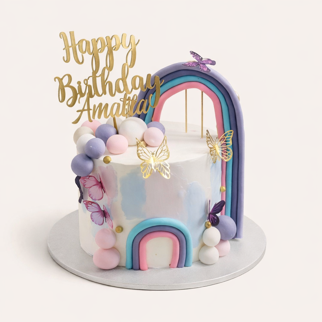 Rainbow Cake 3