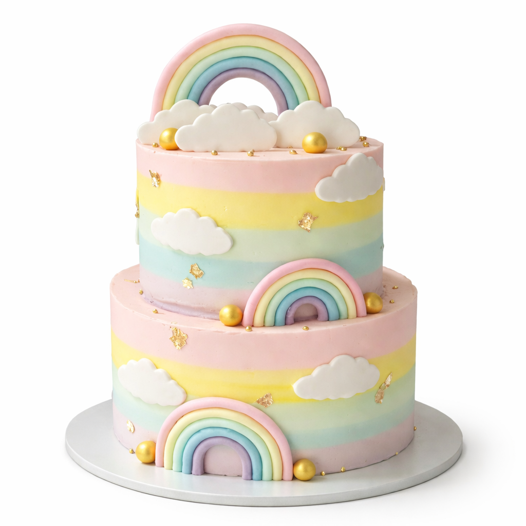Rainbow Cake 5