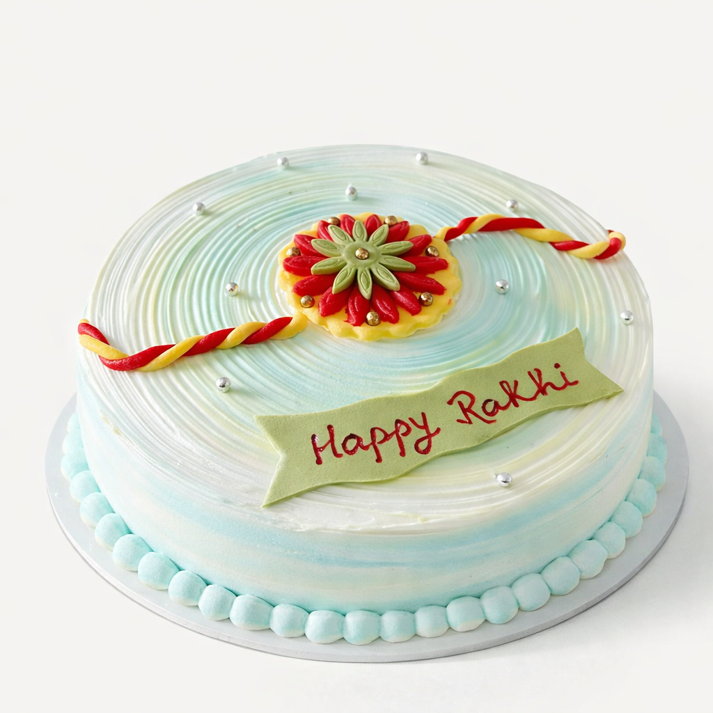 Elegant Rakhi Celebration Cake