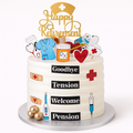Healthcare Retirement Celebration Cake