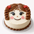 Cute Doll Face Cakes